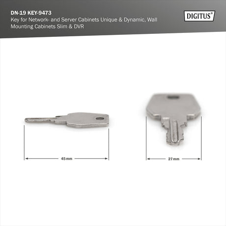 EAN 4016032320258 - Digitus DN-19 KEY-9473 accesorio de bastidor imagen 2