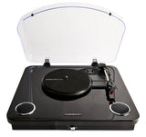 EAN 8432426459438 - Energy Sistem BlackSpin Tocadiscos de tracción por correa Negro, Transparente imagen 2