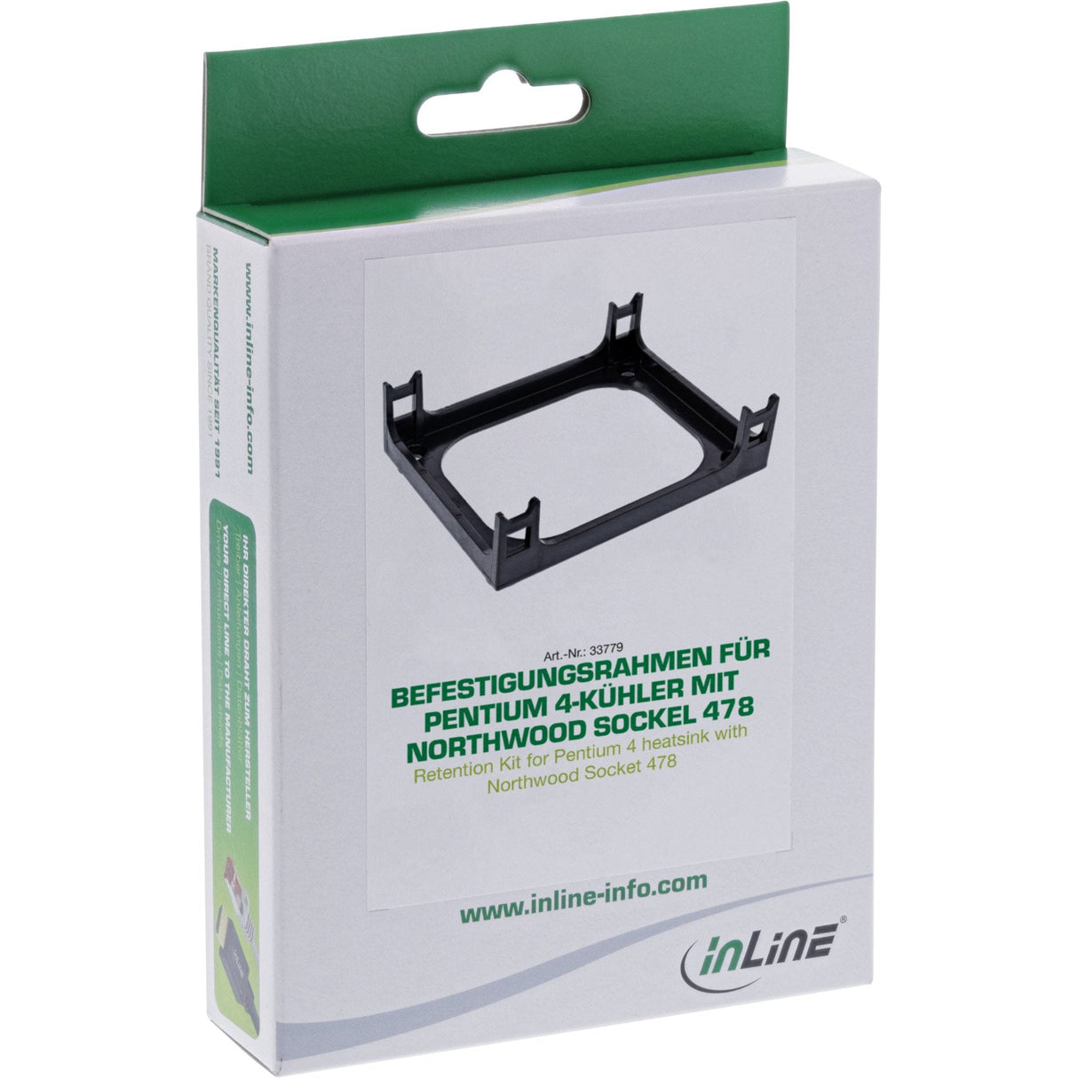 Kit De Retención Inline Para Disipador Térmico Pentium 4 Con Northwood Socket 478