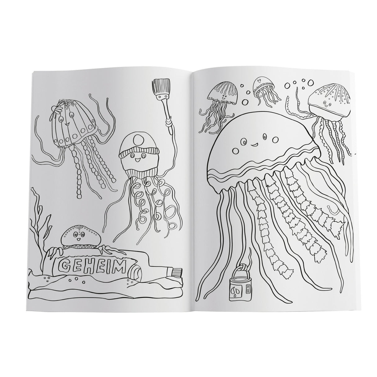 Pelikan 102018 Libro Para Colorear, Mundo Marino