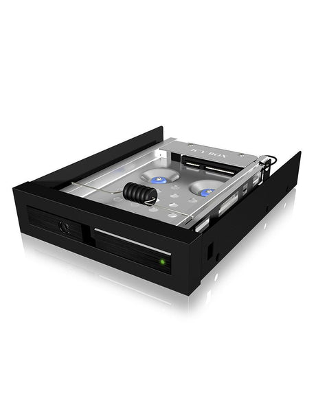 EAN 4250078162490 - ICY BOX IB-2217ASTS 8,89 cm (3.5") Bandeja para disco duro Negro imagen 3