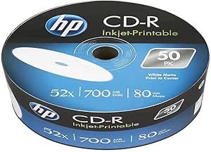 EAN 4710212142233 - HP CRE00070WIP CD en blanco CD-R 700 MB 52x 50 pieza(s) imagen 1