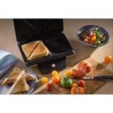Sandwichera  Wmf 0415150011 800 W Negro, Plata
