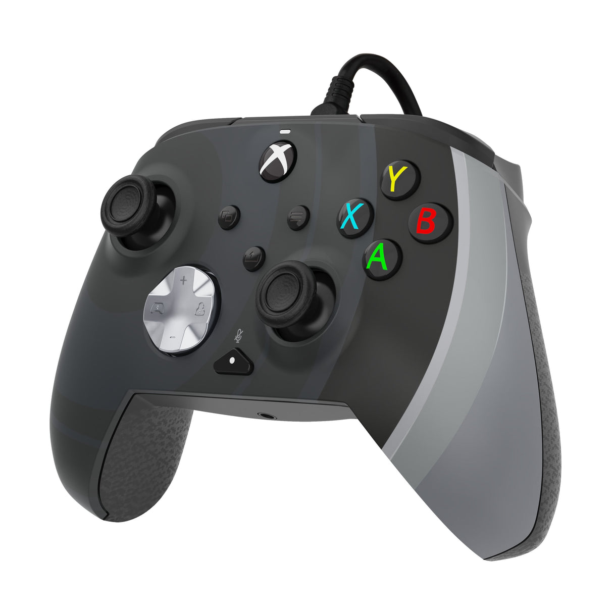 Pdp Rematch Radial Black Mando Con Cable Para Xbox X S One Pc