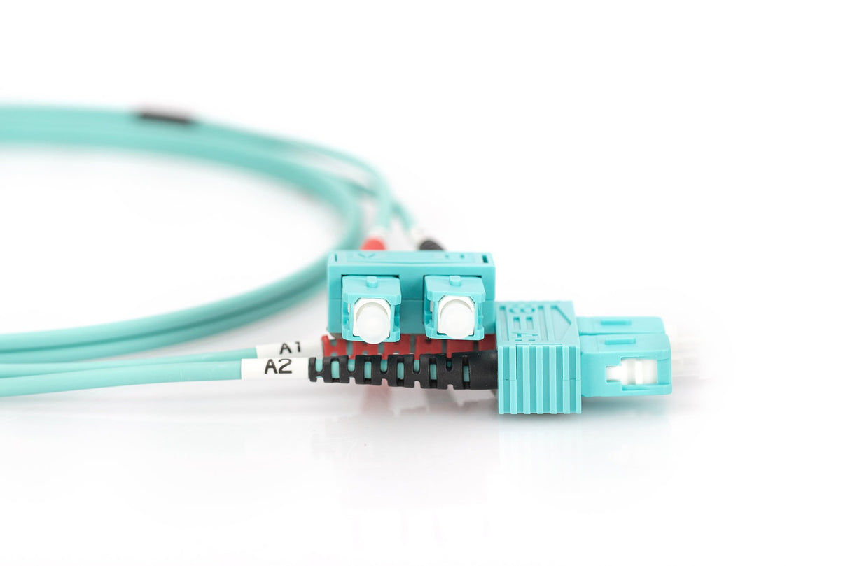 EAN 4016032248552 - Digitus DK-2522-03/3 Cable de fibra óptica e InfiniBand 3 m I-VH Color aguamarina imagen 2