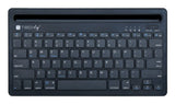 Techly Mini Wireless Keyboard 78 Keys 2 Channels With Hotkeys And Tablet Stand