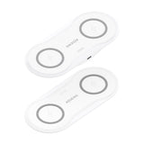 EAN 8435739903469 - AISENS ASCH-15W2WC059-W cargador de dispositivo móvil Auriculares, Smartphone Cargador inalámbrico Interi imagen 4
