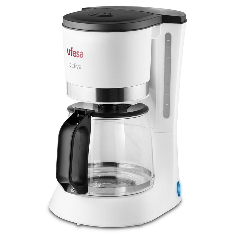 Cafetera De Goteo Ufesa 71604563 Cg7113 Activa Para 6 Tazas Blanco