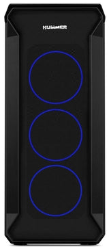 Caja Pc Nox Atx Hummer Quantum 1xusb3.0 2xusb2.0 Negro Argb