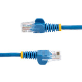 Cable 5m De Red Ethernet Cat5e Cabl Rj45 Sin Traba Snagless Azul