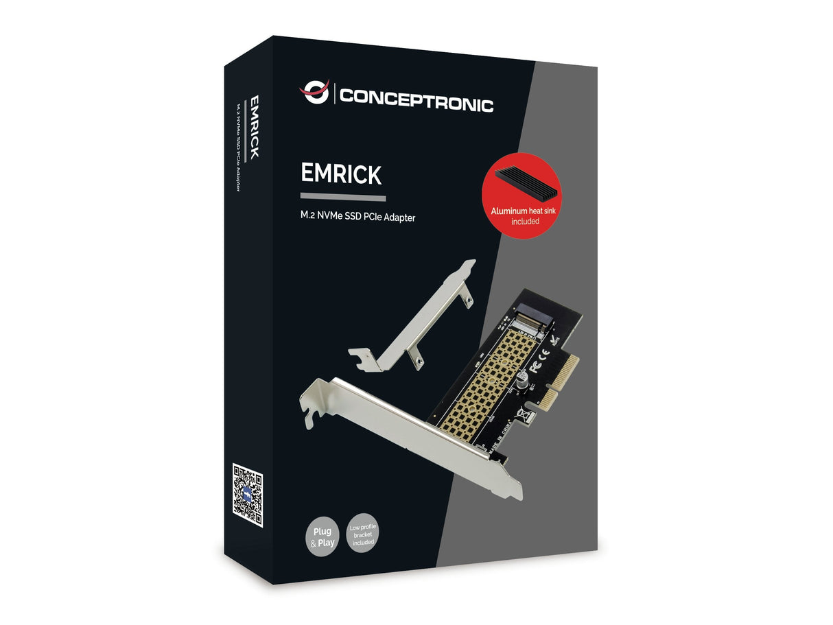 Conceptronic Pci Express Card M.2 Nvme Ssd. Emrick
