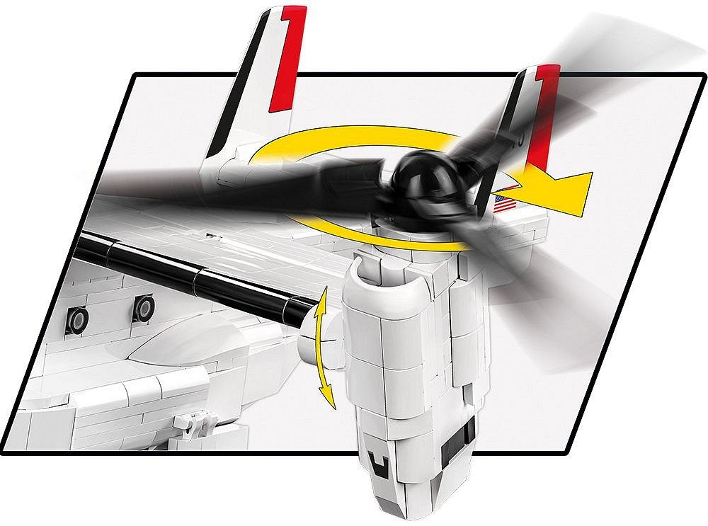 Cobi Bell-Boeing V-22 Osprey First Flight Edition, Construction Toy Cobi-5835