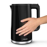 Hervidor De Agua De Doble Pared Tristar Wk-3407, Negro