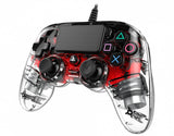 Nacon Compact Controller Wired Para Ps4 Iluminado Rojo
