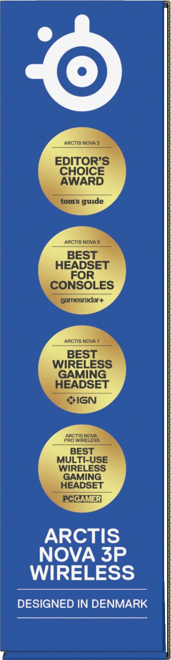 Steelseries Arctis Nova 3p Auriculares Inalámbrico Diadema Música/Uso Diario Bluetooth Negro