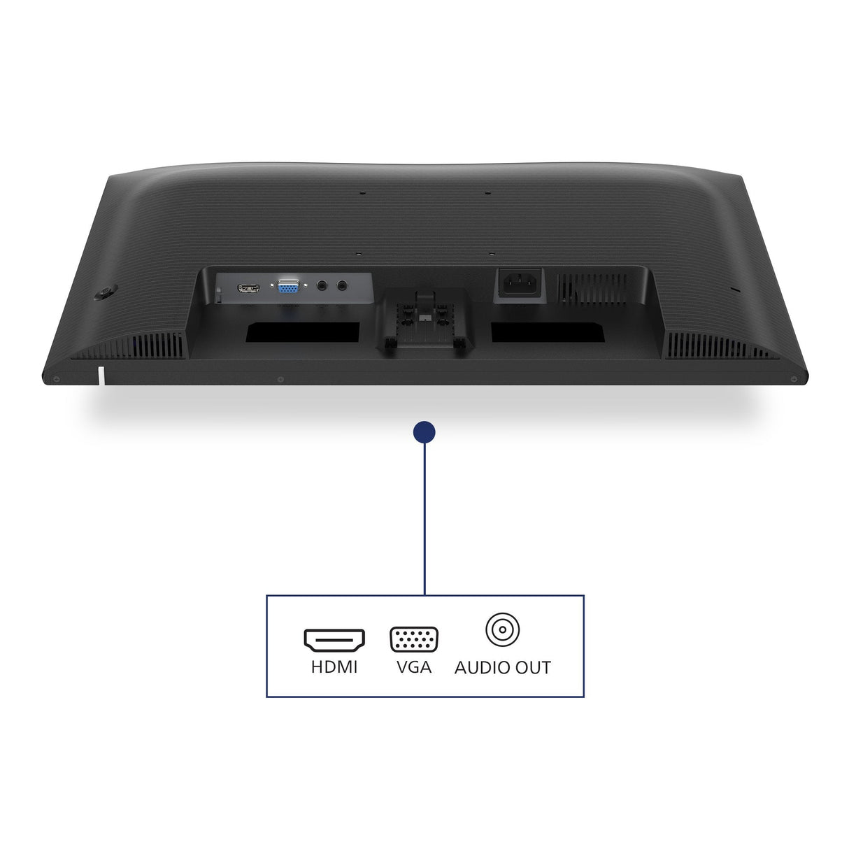 Monitor Philips 23.8 24e1n1100a Mm /1920x1080/Vga,  Hdmi/4ms Gtg/100hz/ Inclinable/ Vesa 100x100mm/ Altavoces