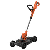 Black+Decker Set Multicortadora 3 En 1 Besta530cm-Qs, Cortacésped Naranja/Negro, 550 W, Incluido Chasis De Cortacésped Besta530cm-Qs