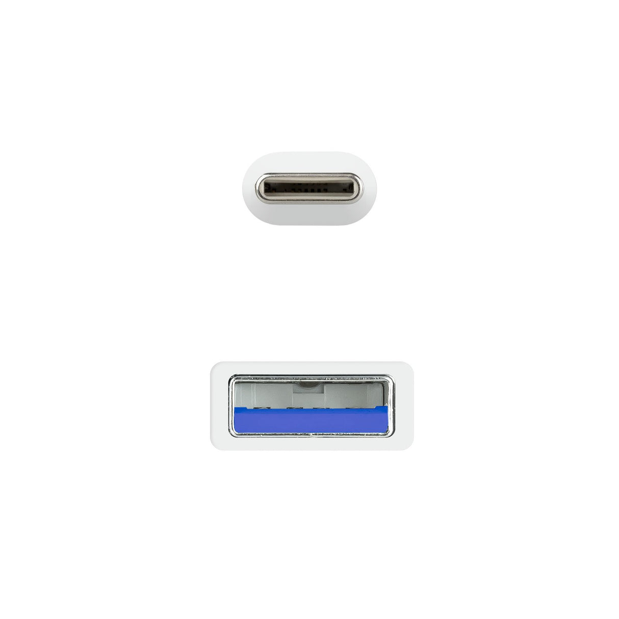 EAN 8433281014145 - Nanocable 10.01.4000-W cable USB USB 3.2 Gen 2 (3.1 Gen 2) 0,5 m USB C USB A imagen 4
