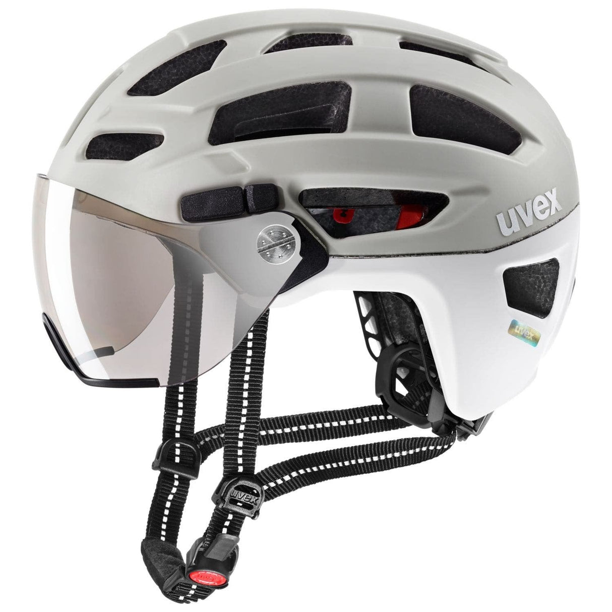 Casco De Ciclismo Uvex Finale Con Visera 56-61cm, Negro Mate