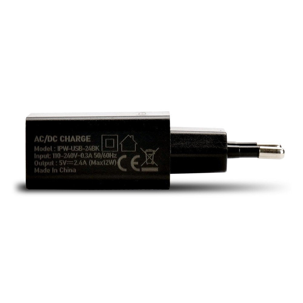 Cargador De Pared Techly Usb-A 5v 2.4a Para Smartphone O Tablet