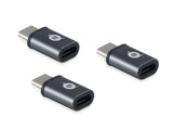 Adaptador Usb-C 3.1 Macho A  Micro Usb Hembra  Otg Pack 3 Uds