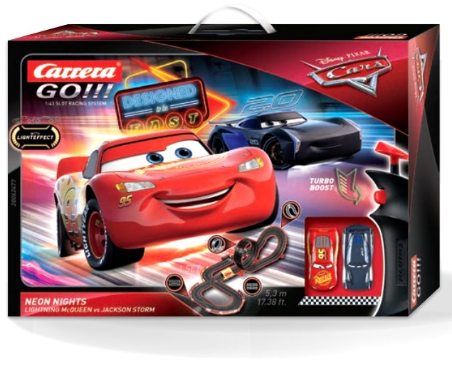 Carrera Go !!! Disney Pixar Cars - Noches De Neón, Hipódromo