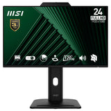 Msi Pro Mp242pmgde, Monitor Led 60 Cm (23,8 Pulgadas), Negro, Fullhd, Ips, Webcam, Micrófono, Hdmi, Dp, Vga, Hub Usb, Panel 120hz 9s6-3pd89t-002