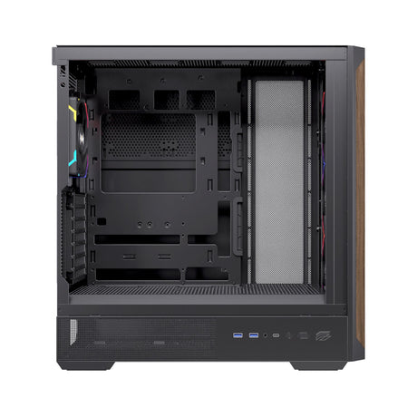 EAN 6977277360059 - Einarex EXCS-PL-800R-B carcasa de ordenador Midi Tower Negro imagen 3