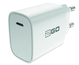 Cargador De Red 2go 100v-240v-Power Delivery-Blanco Usb Tipo C