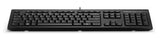EAN 5715063540848 - HP 125 USB WD KBD (Bulk 12) teclado Universal QWERTY Inglés Negro imagen 1