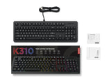 EAN 0195892097143 - Lenovo K310 teclado Juego USB Inglés de EE. UU. Negro imagen 11