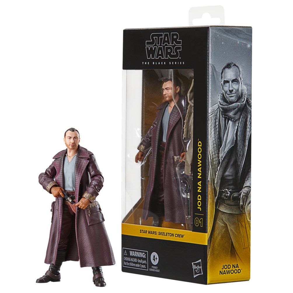 Figura Hasbro Star Wars The Black Series Skeleton Crew Jod Na Nawood