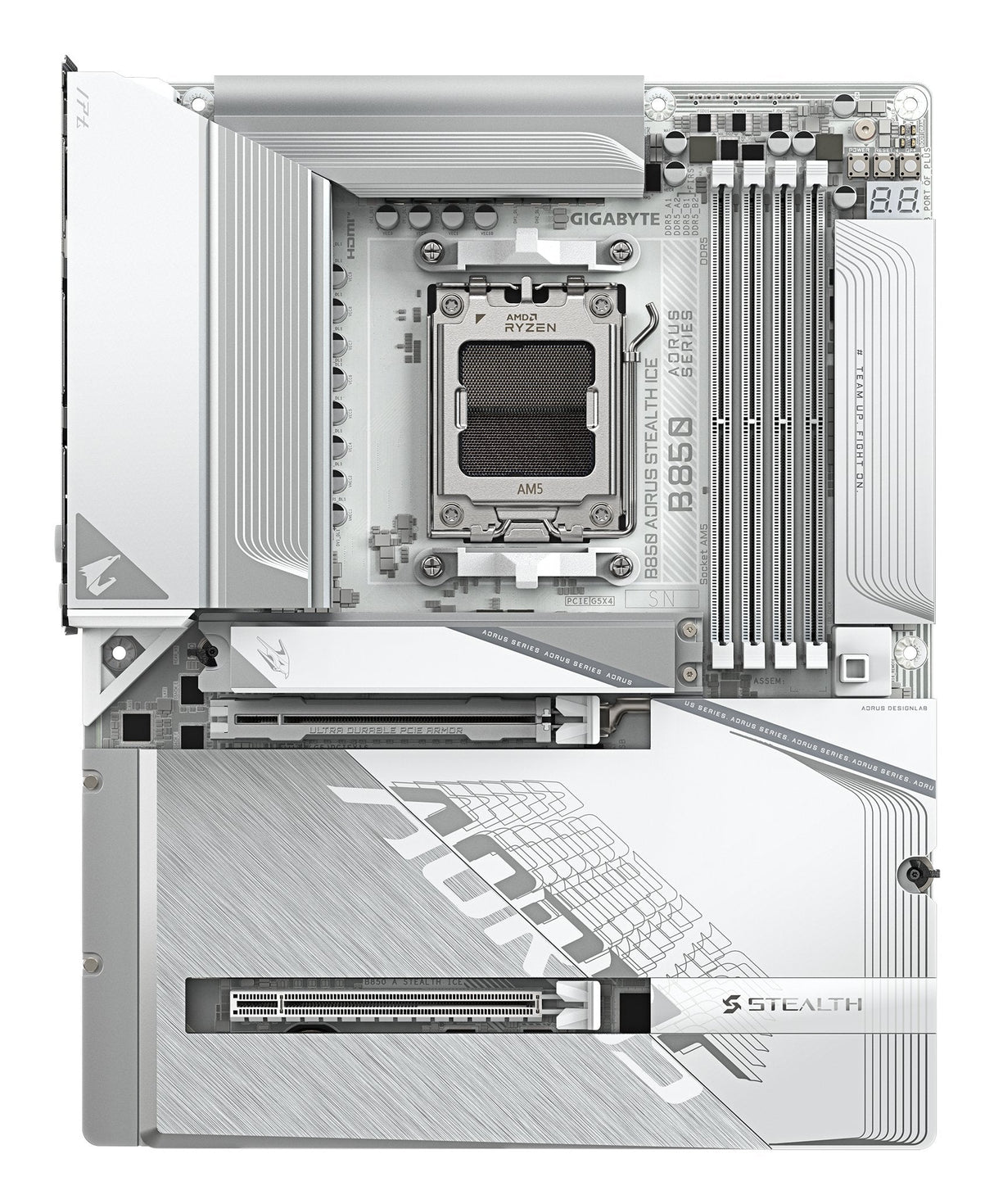 Gigabyte Ga-B850 A Stealth Ice (Am5) (D)