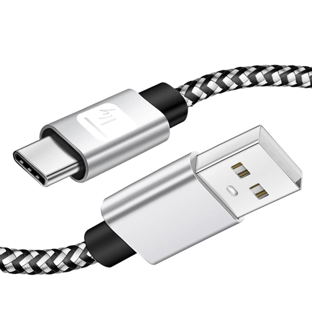 Cable Techly Usb A Macho 2.0 Usb-C Macho 3a 0.5m Aluminum
