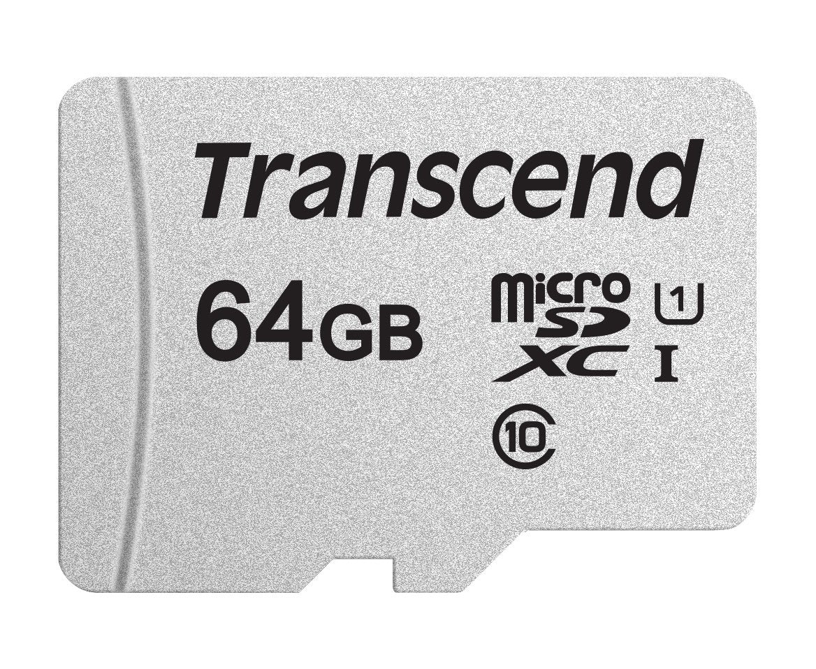Transcend 300s Memoria Flash 64 Gb Microsdxc Clase 10 Nand