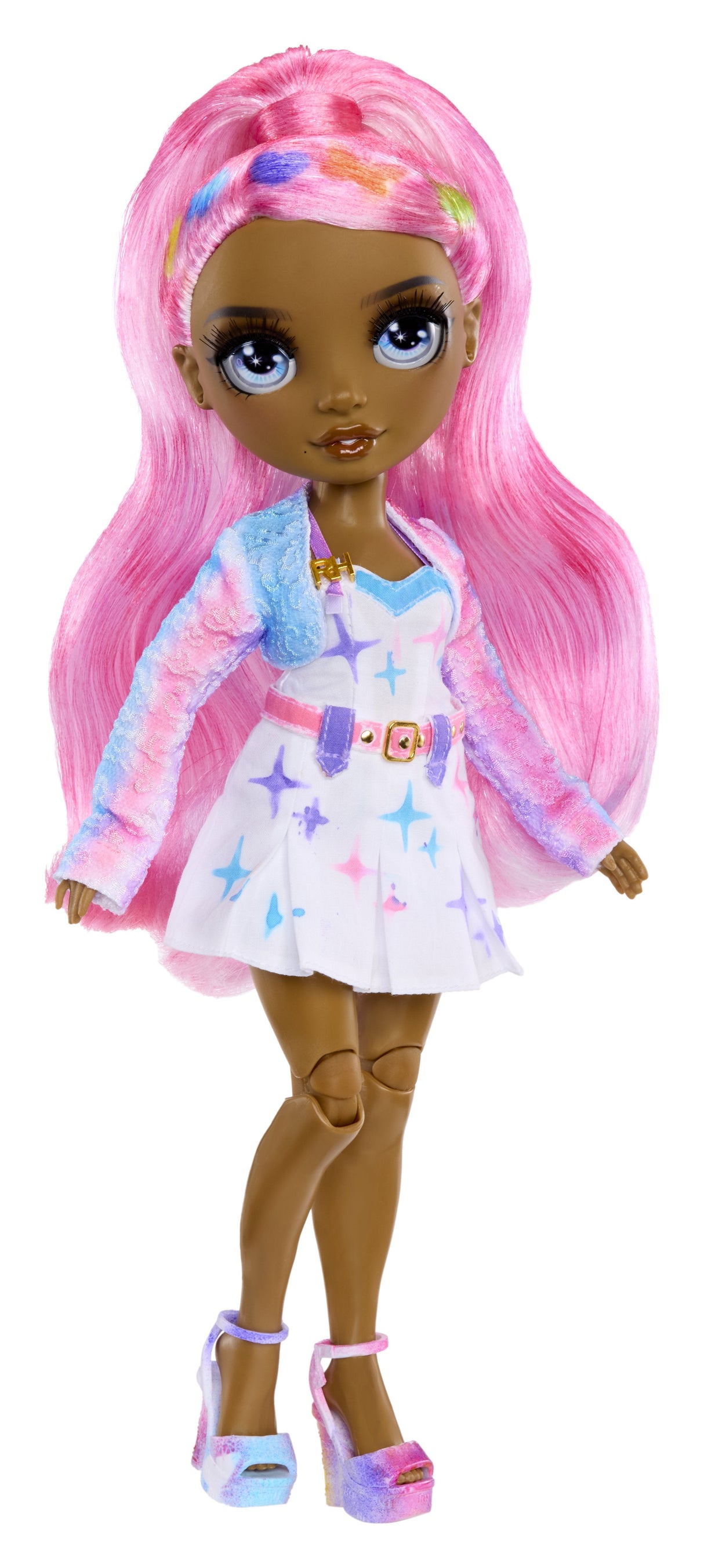 Lalka Rainbow High Air Brush, Grey Eyes