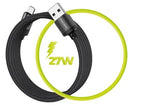 Mobile Origin Magnetic Cable Usb-A To Usb-C Black 1m