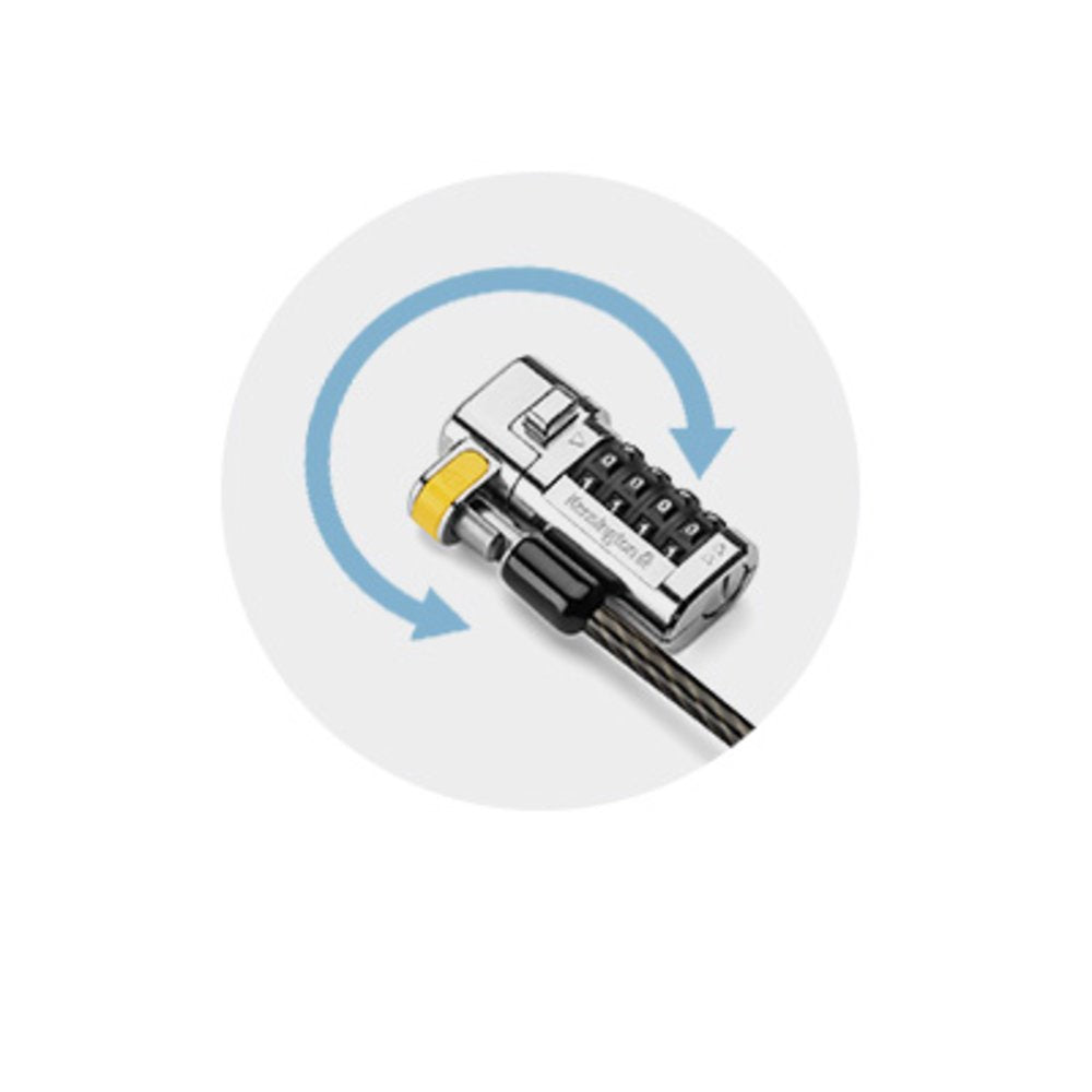 Kensington Candado Kombi Clicksafe 2.0 Universal Negro