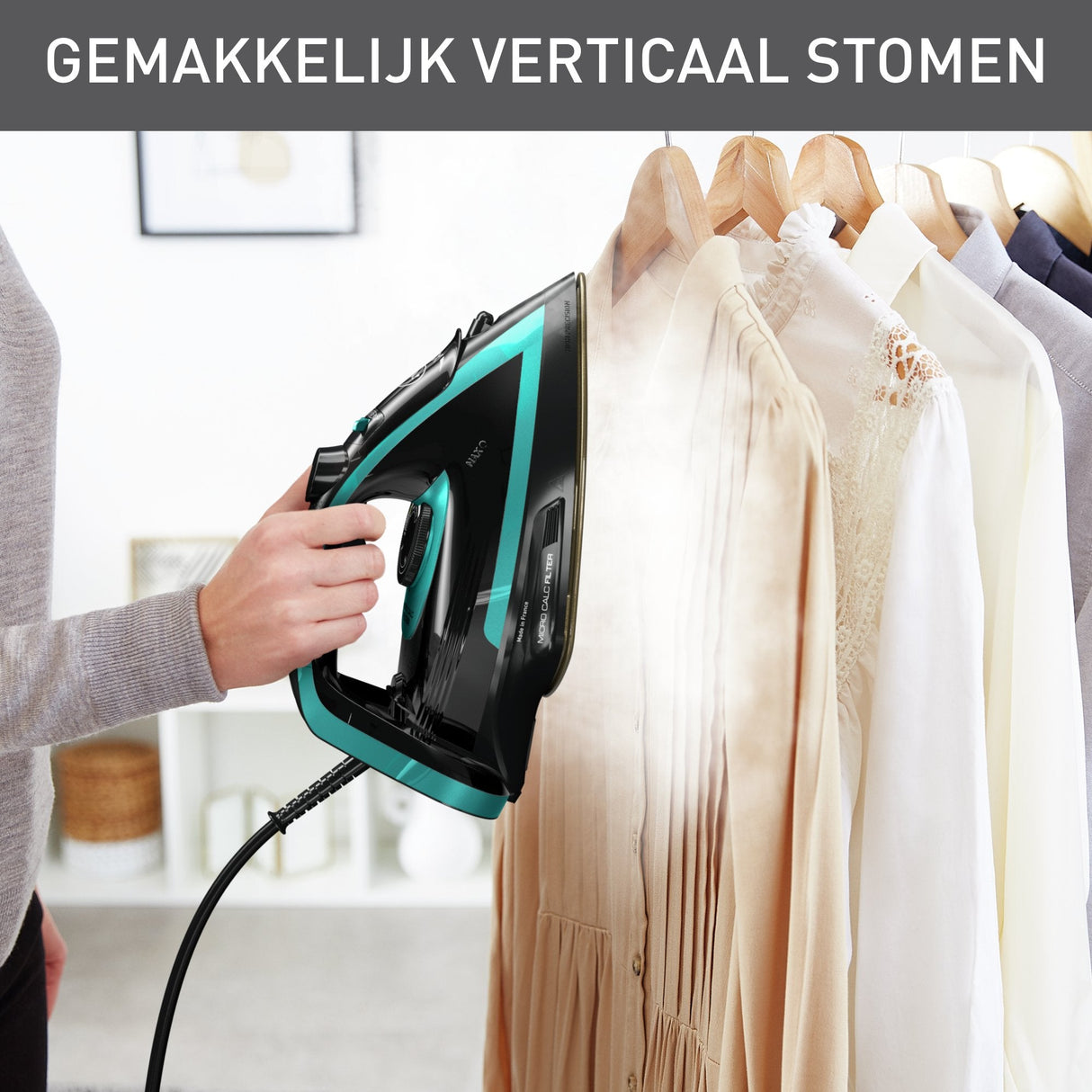 Tefal Plancha  Puregliss Fv8066e0  Negro Azul