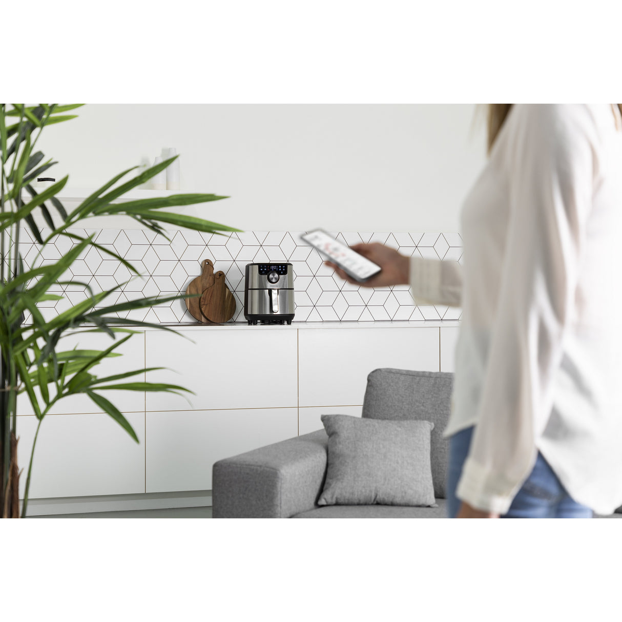 Princess 1820741037 Smarte Freidora De Aire - 4,5 L
