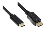EAN 4014619366668 - Alcasa GC-M0108 adaptador de cable de vídeo 5 m DisplayPort Negro imagen 1
