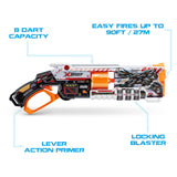 Zuru X-Shot Skins Lock Blaster Con Dardos, Dart Blaster 36606