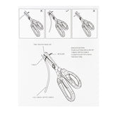 Tijeras Logilink Para Fibras De Kevlar En Cables De Fibra Óptica