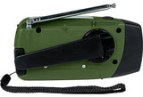 Radio Thomson Con Linterna De Emergencia Verde Y Negra Rt260