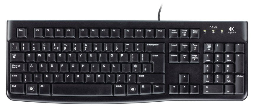 Logitech K120 - Teclado - Usb - Checo