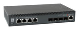 Levelone Switch 4x10ge 4x10gsfp+ 19" Managed L3