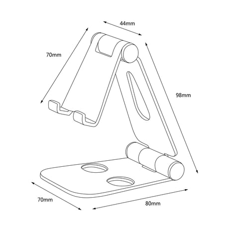 EAN 8436574705485 - AISENS MS2PM-088 soporte Soporte pasivo Teléfono móvil/smartphone, Tablet/UMPC imagen 7