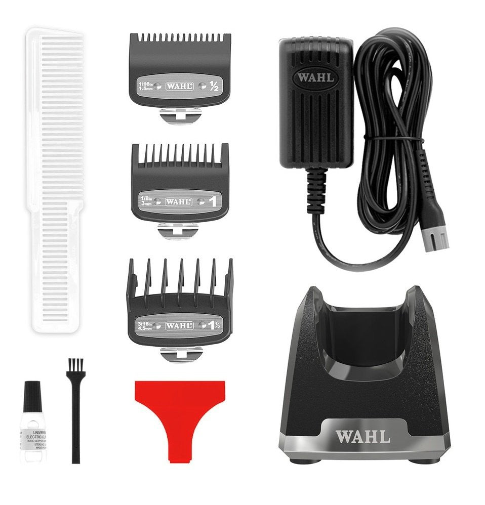 Wahl 3000116 Cortadora De Pelo Y Maquinilla Metálico Ión De Litio
