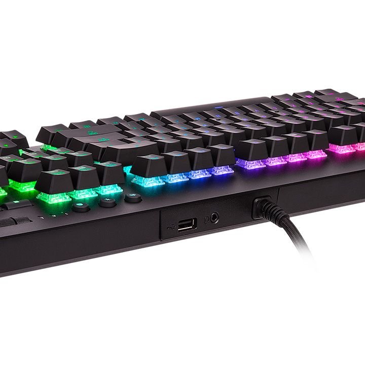 Klawiatura Gamingowa Esports Level 20 Gt Rgb Black Cherry Mx Silver