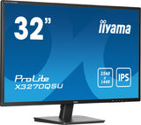 Monitor  Iiyama 80.0cm 31,5" X3270qsu-B1 16:9 2xhdmi+Dp+3xusb Ips Retail
